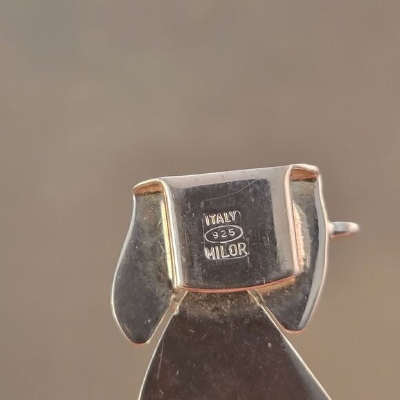 Milor Sterling Leaf Link Brac… - Picture 9 of 12